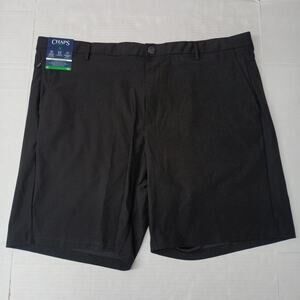Chaps Golf Shorts Men's Size 42 Black Slim Fit 9" Inseam